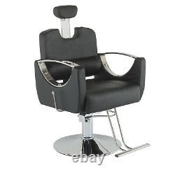 Chaise De Coiffure Inclinable Hydraulique Réglable Chaise De Salon De Beauté