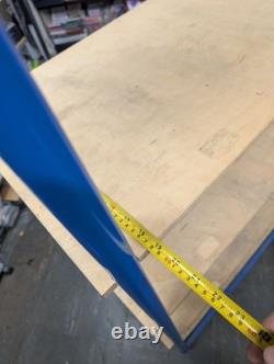 Chariots à étagères mobiles en acier à 5 niveaux avec cadre robuste et étagères