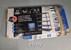 Étagère Gorilla 5 niveaux 6 x 4 x 2 pieds (183 x 122 x 61 cm) robuste avec boîte