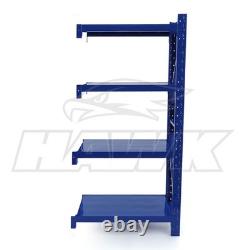 Étagère d'extension pour rayonnage d'entrepôt, rack de stockage modulaire à charge lourde de 180 kg, ajout.