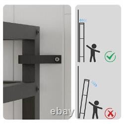 Étagère de cuisine à 5 étages pour les boulangers, rustique, avec armoire de rangement, organisateur et unité d'étagères.