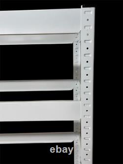 Étagère de garage à 5 niveaux, étagères en métal robustes, dimensions 180x100x40 cm