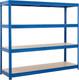 &Eacute;tag&egrave;re De Garage Robuste 500 Kg Par Tablette (2000 Kg Par Trav&eacute;e) 177 X 200 X 60