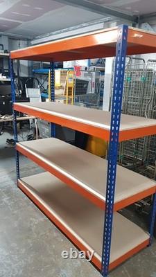 Étagère de rangement à 4 niveaux lourde 180x60x180cm