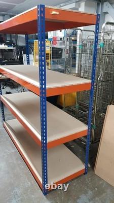 Étagère de rangement à 4 niveaux lourde 180x60x180cm