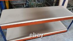 Étagère de rangement à 4 niveaux lourde 180x60x180cm