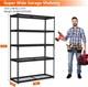 &Eacute;tag&egrave;re De Rangement &agrave; 5 Niveaux Pour Charges Lourdes, &eacute;tag&egrave;res De Garage 48 X 18 X 72