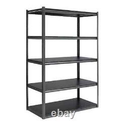 Étagère de rangement modulaire robuste à rayonnage en poutres de 5 niveaux de 6 pi x 4 pi x 2 pi Gorilla