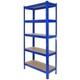 &Eacute;tag&egrave;re De Rangement Pour Garage, Largeur 75 Cm, Rayonnage Robuste &agrave; 5 Niveaux