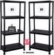 &Eacute;tag&egrave;re De Rangement Robuste Pour Garage &agrave; 4 Niveaux X2, Unit&eacute; De Rayonnage De Stockage<br/>