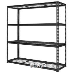 Étagère en acier Buffalo Pro de qualité professionnelle 1820 mm pour rangement dans garage ou atelier