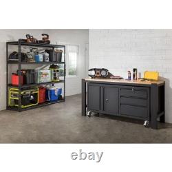 Étagère en acier Buffalo Pro de qualité professionnelle 1820 mm pour rangement dans garage ou atelier