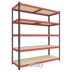 Étagère en métal à 5 niveaux, étagères de rangement robustes, organisateur de garage