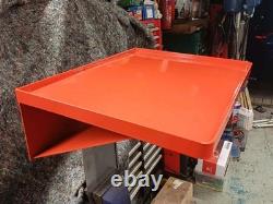 Étagère latérale de boîte à outils robuste compatible avec Snap On KRL rouge