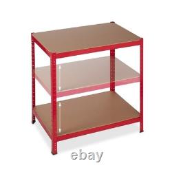 Étagère robuste Système d'étagères modulaires Organisateur 5 niveaux Ajustable