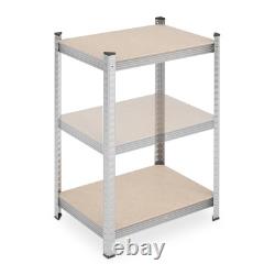 Étagère robuste solution de stockage d'atelier 5 étagères capacité 500 kg