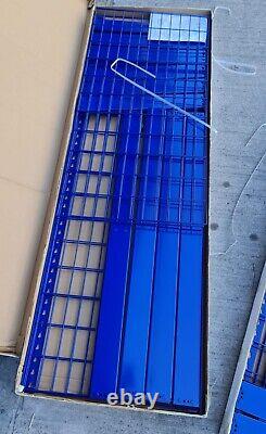 Étagères à rayonnage lourd 6X 400KG UDL étagères en maille 4 niveaux H180xW120xD60cm