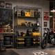 &Eacute;tag&egrave;res De Garage Mzg Robustes Pour Rangement Utilitaire, Rack Organisateur En M&eacute;tal