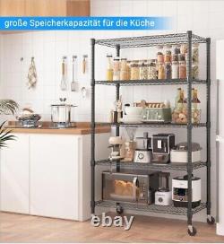 Étagères de garage à rayonnage lourd 4/5 niveaux réglables en hauteur Royaume-Uni