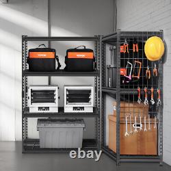Étagères de rangement VEVOR 4 niveaux réglables unité de rayonnage garage robuste 2400 lbs