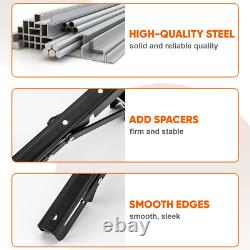 Étagères pliantes avec supports muraux à charnière verrouillable 1-10 paires, robustes, Royaume-Uni