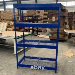 Étagères robustes 4PCS 400KG UDL Étagères en treillis 4 niveaux H180xL120xP60cm UKED