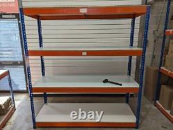 Étagères robustes BigDUG BiG400 d'occasion 1980h x 1830w x 610d mm 400kg Bleu/Orange