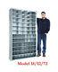 Heavy Duty Acier Pigeon 72 Trous Rayonnage Racking Amovible Intercalaires