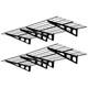 Lot De 2 &eacute;tag&egrave;res De Garage 2 X 6 Pi, &eacute;tag&egrave;re De Rangement R&eacute;glable, Robuste, Murale