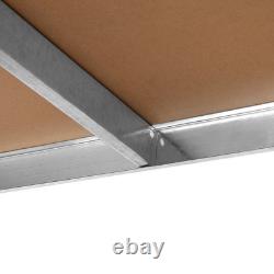 MONZANA Étagères Autonomes en Acier / MDF Haute Résistance 10x pour Garage