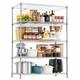 Mzg &Eacute;tag&egrave;re De Rangement Robuste &agrave; 5 Niveaux Pour Garage, 180 X 120 X 45 Cm