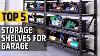 Meilleures étagères De Rangement Pour Garage : Top 5 Sélectionnées