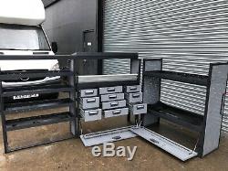 Modul Metal System Van Racking Rayonnage Heavy Duty Set Commercial