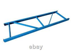 Nouveau rayonnage double à usage intensif sans boulons étagère métal garage bureau maison stockage