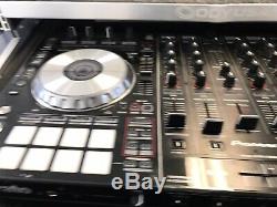 Pioneer Ddj-serato Sx2 Avec Heavy Duty Coulissant Shelfs Route Case & Adaptateur