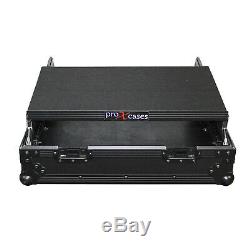 Prox Xs-19mixltbl Ata 300 Heavy Duty 10u Slanted 19 Mixer Case + Étagère Pour Ordinateur Portable
