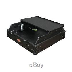 Prox Xs-19mixltbl Ata 300 Heavy Duty 10u Slanted 19 Mixer Case + Étagère Pour Ordinateur Portable