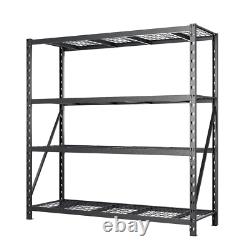 RACK 1000 Étagère 4 Niveaux Unité de Rangement 1930 x 1830 x 640mm (01716)