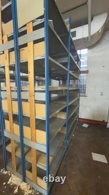 RAYONNAGE PALETTES D'ENTREPÔT ROBUSTE EN EXCELLENT ÉTAT SOUTENANTS 300x200x40cm