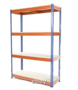 Rangement en acier à 4 niveaux, 10 x, capacité lourde, pour garage, 2200mm H x 900mm L x 600mm P