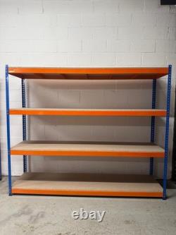 Rayonnage Longspan 2,4 m Extra Lourd de Stockage pour Garage et Atelier Neuf