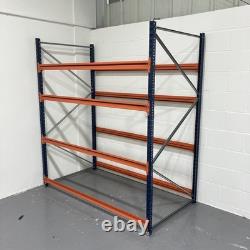 Rayonnage Métallique à Longue Portée pour Atelier Garage, Résistant pour Articles Volumineux