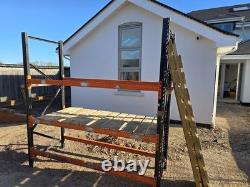 Rayonnage à palettes lourd, état fantastique, montant de 910 mm de profondeur