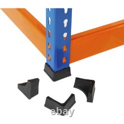 Rayonnage à pneus BiGDUG de haute résistance 200 kg UDL 1980H x 455D mm Options de largeur