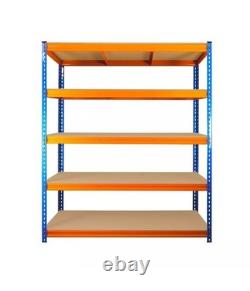 Rayonnage d'entrepôt Étagères de garage Étagère 180x180x45 350kg Dégagement Solide