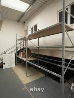 Rayonnage d'occasion, étagères industrielles lourdes Orient Longspan, hauteur 3m (2 travées)