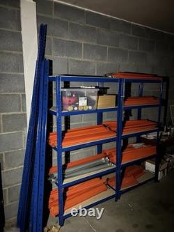 Rayonnage de bureau / archive sans boulons, robuste, 30 unités, étagères en MDF