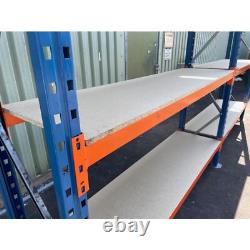 Rayonnage de stockage PSS lourd d'occasion 2,5 m de haut x 2,2 m de large x 0,7 m de profondeur