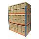 Rayonnage De Stockage à Grande Portée Et à Usage Intensif Avec 60 Boîtes D'archives 400kg Udl
