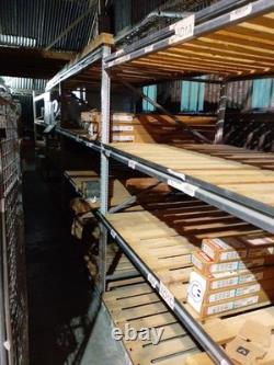 Rayonnage de stockage robuste 4 travées de 2,4 m de large chacune 4 étagères de 1,2 m de profondeur